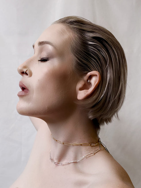 KURT Silver Choker Chain